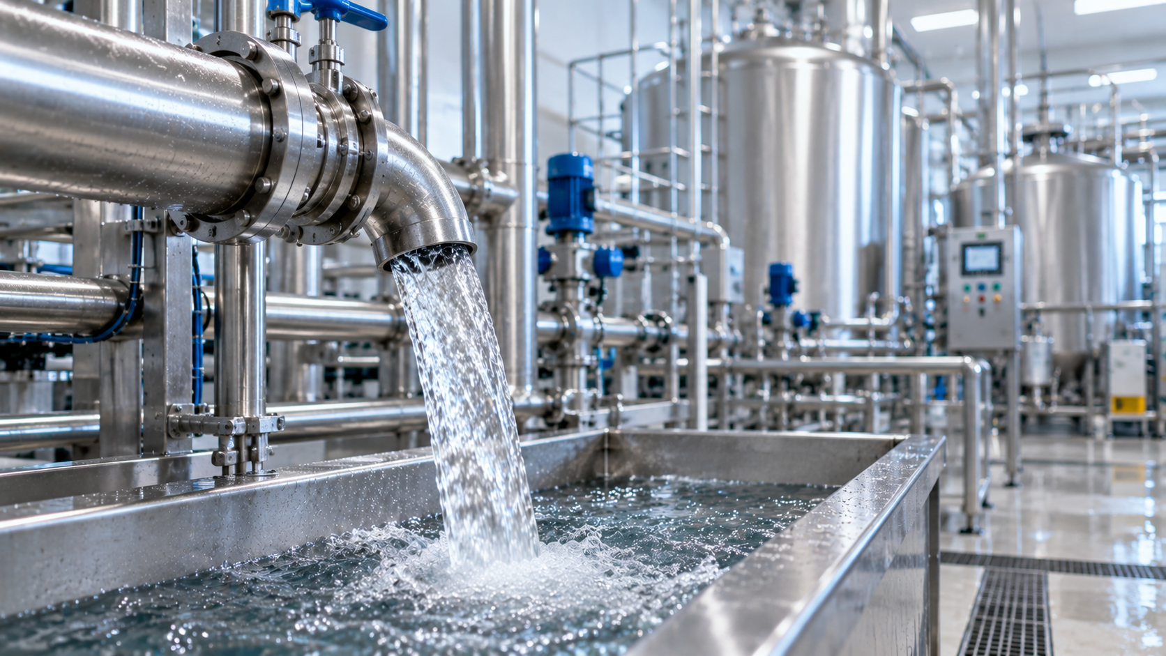 Eau de process en industrie agroalimentaire