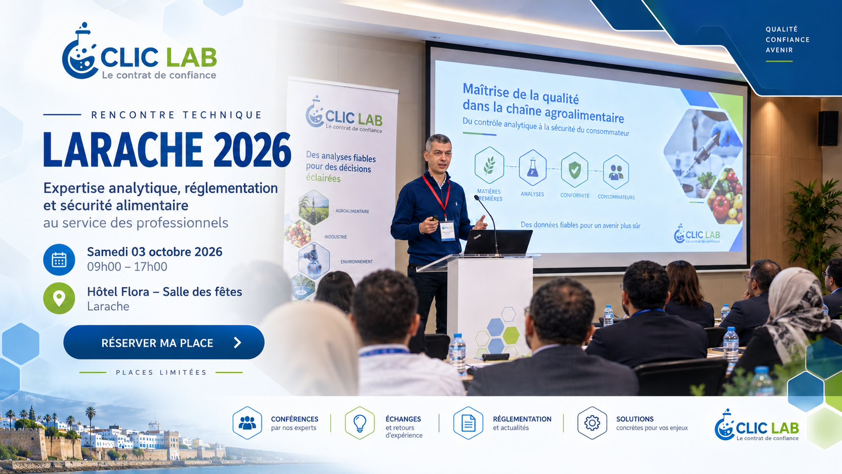 Rencontre Technique CLIC LAB — Larache 2026