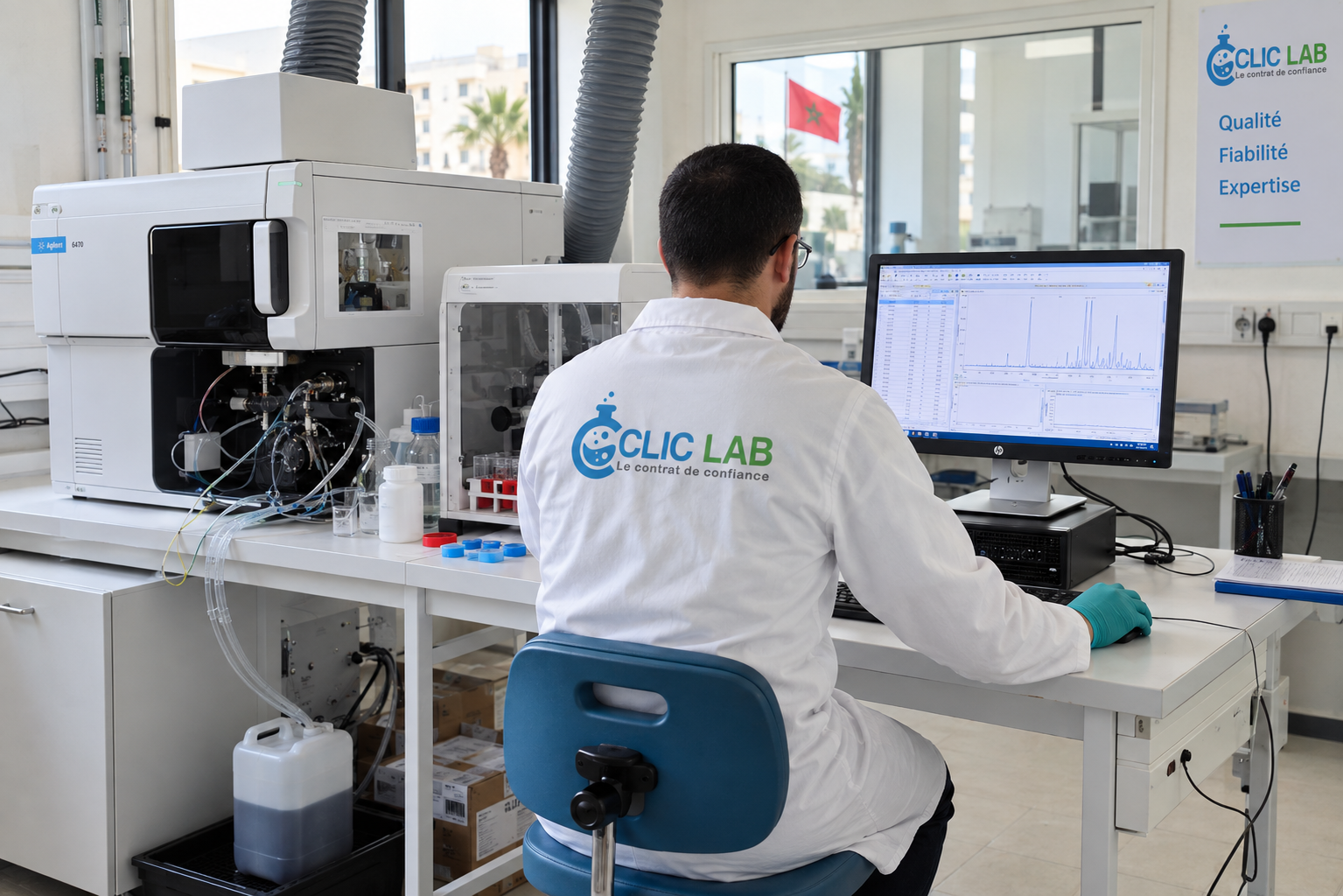 Analyse des métaux lourds dans les aliments au laboratoire CLIC LAB