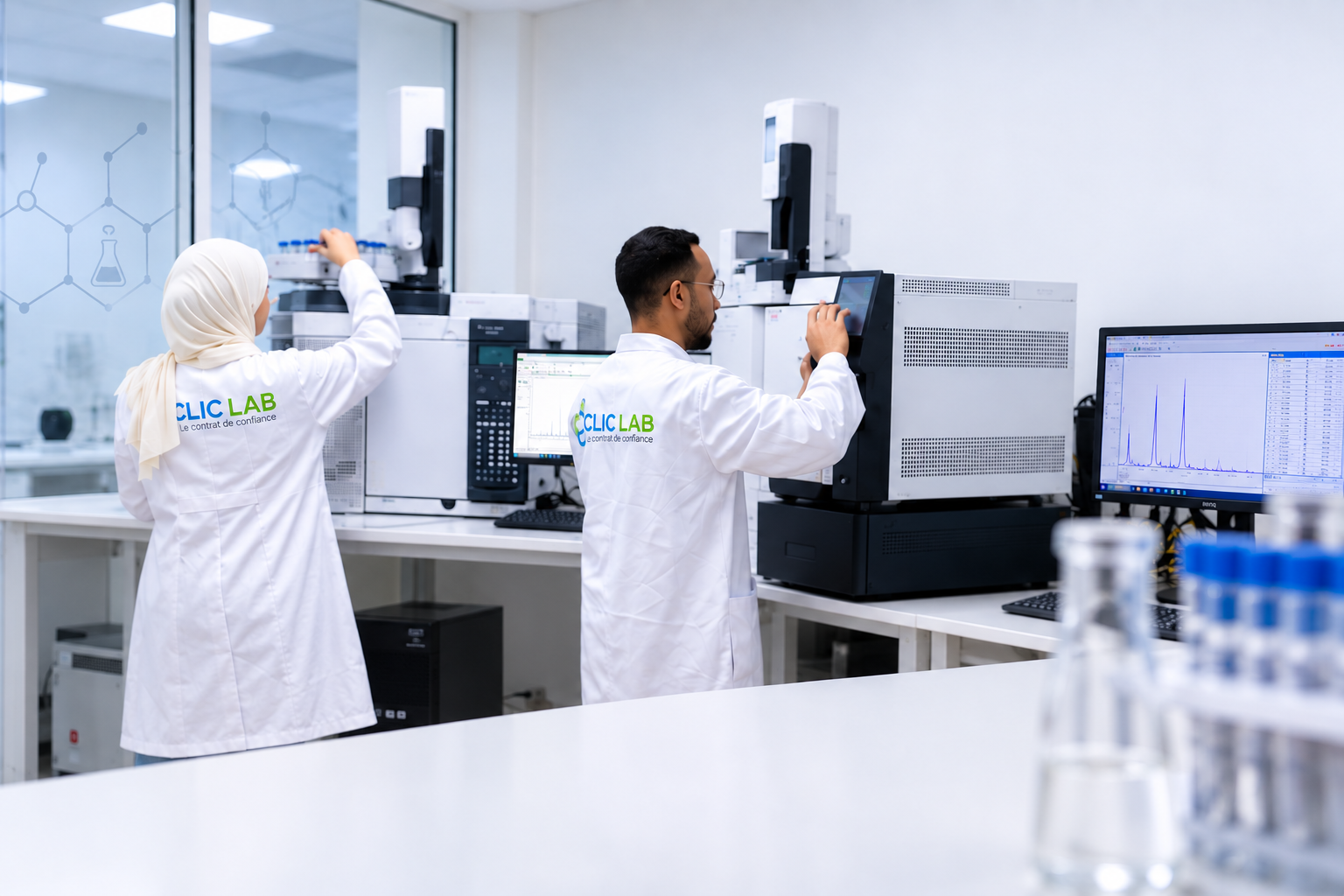 Analyse des résidus de pesticides au laboratoire CLIC LAB