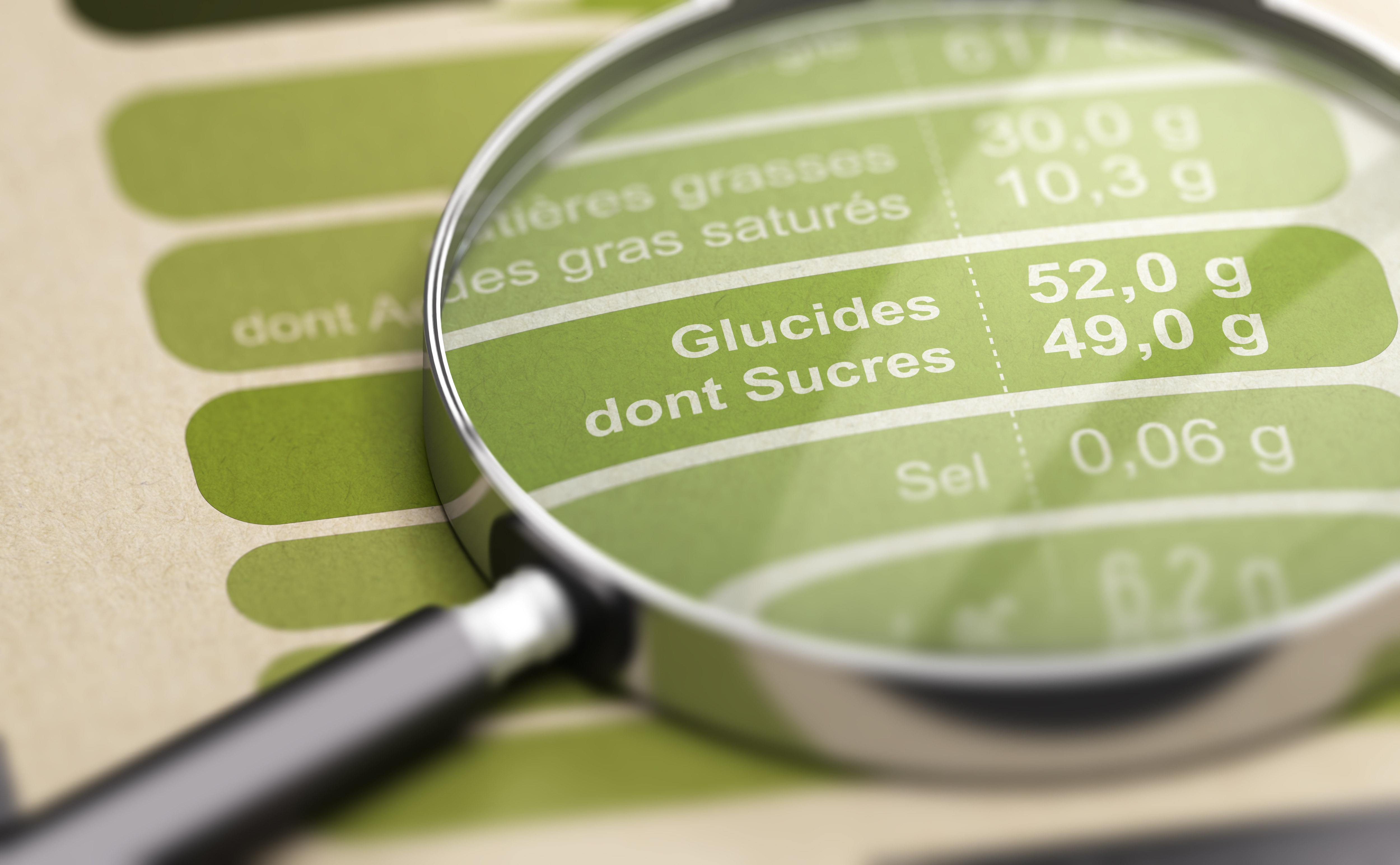 Valeurs nutritionnelles des aliments